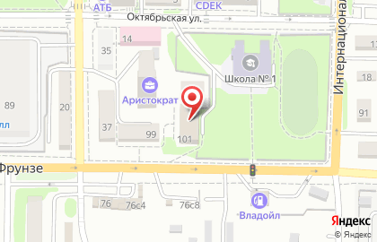 ДЮСШ Феникс во Владивостоке на карте