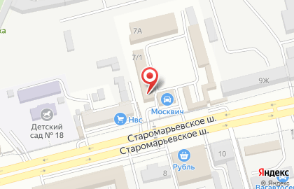 Аккумуляторный салон Источник Тока на карте