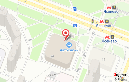 Салон цветов в Москве на карте