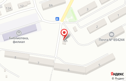 Продуктовый магазин Джинн в Кемерово на карте