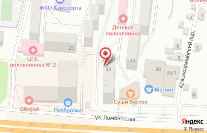 Торговый центр РайON на улице Ломоносова на карте