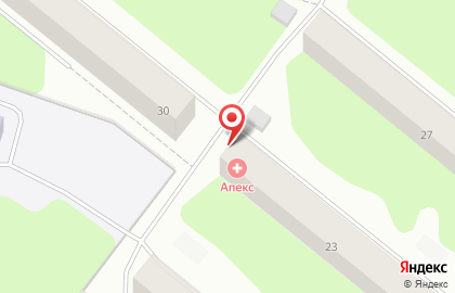 Медицинский центр Апекс на улице Победы на карте