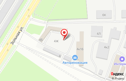 Центр кузовного ремонта Ювелир Авто на Складской улице на карте