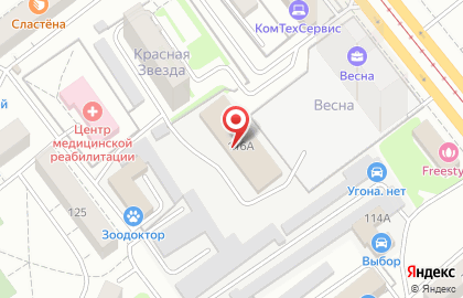 Строящийся жилой комплекс Новая Тверская на Ново-Вокзальной улице на карте