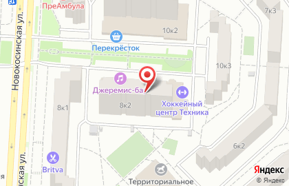 МясновЪ в Выхино (ул Новокосинская) на карте