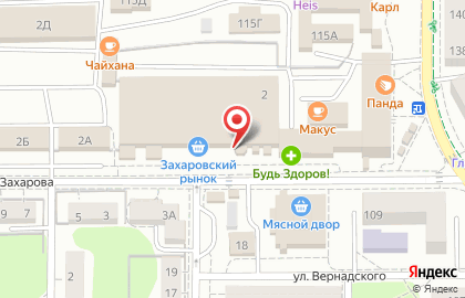 Магазин Дельта дисконт на улице Генерал-лейтенанта Захарова на карте