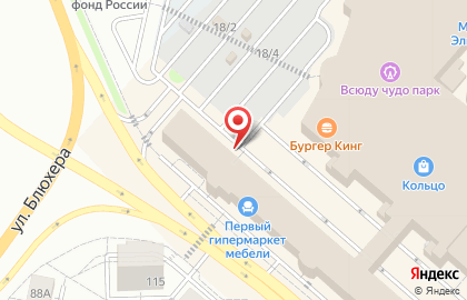 Салон мебели Мебельери в Советском районе на карте