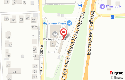 Компания Бакор на Андреевской улице на карте