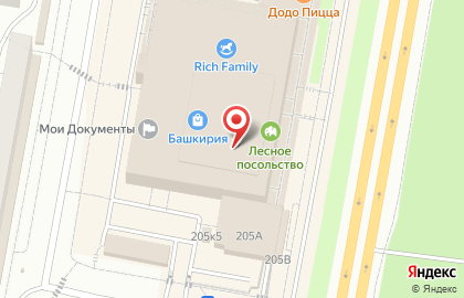 Бутик головных уборов ДИН в Октябрьском районе на карте