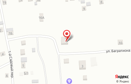 Пейнтбольный клуб Ратибор на улице Багратиона на карте