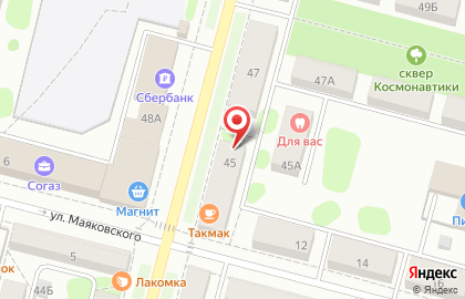 Общежитие, Городское жилищно-коммунальное управление, г. Железногорск на улице Ленина на карте