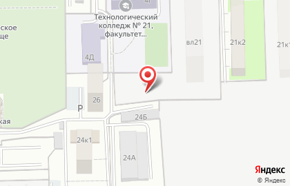 Автостоянка Никитинское-21 на карте
