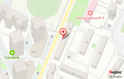 Салон цветов Red Rose в Железнодорожном районе на карте
