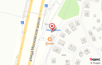 Кафе Трактиръ на Московском шоссе на карте