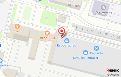 Автотехцентр Евростартер на Московском проспекте на карте