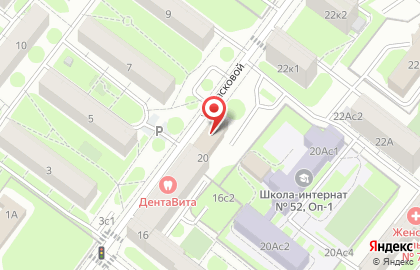 Аппарат Совета депутатов муниципального округа Беговой на карте
