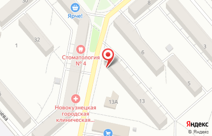Универсальный магазин Ларец на карте