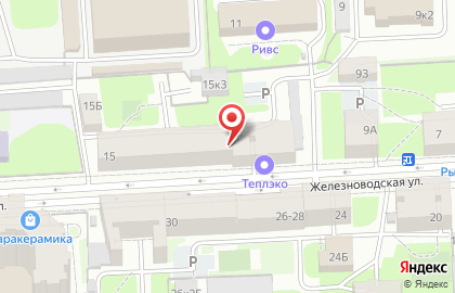 Мультиэкспо на Железноводской улице на карте
