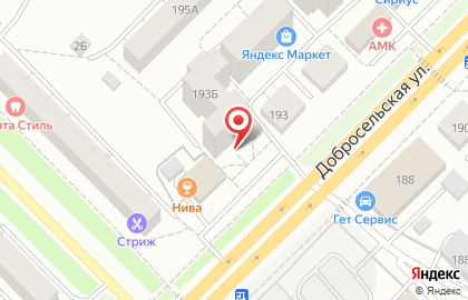 Парикмахерская Мишель на Добросельской улице на карте