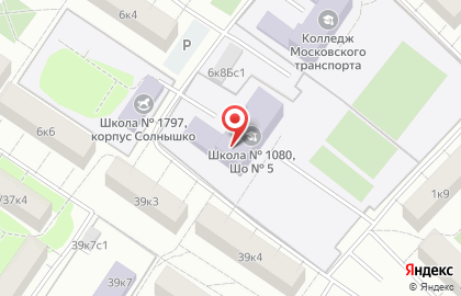 Средняя общеобразовательная школа №386 на карте
