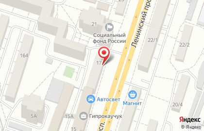 Ателье в Воронеже на карте