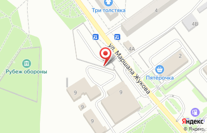Автостоянка, ИП Пешехонов В.В. на карте