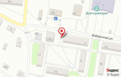 Киоск по продаже печатной продукции Газета на Фабричной улице на карте