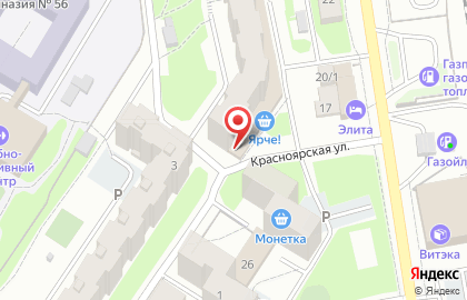 Служба доставки готовых блюд Корейский стол на улице Смирнова на карте