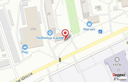 Магазин Ярмарка в Орджоникидзевском районе на карте