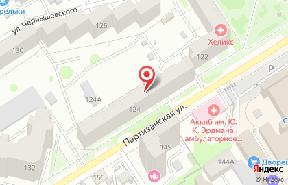 Компания Amway на Партизанской улице на карте