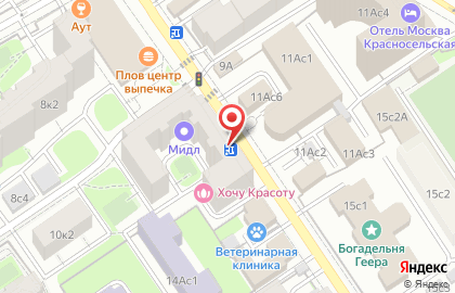 Салон красоты Маяк в Красносельском районе на карте