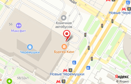 Банк ВТБ на Профсоюзной улице на карте