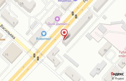 Сервис заказа легкового транспорта Максим на проспекте Ленина на карте