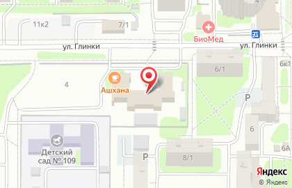 Парикмахерская Мечта в Калининском районе на карте