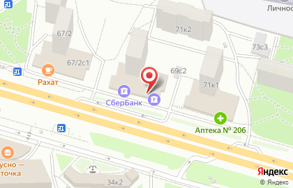 Московский кредитный банк в Москве на карте