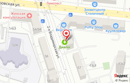 Магазин товаров для рукоделия и шитья в Москве на карте