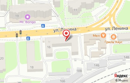 Фирменный магазин Фабрика качества на улице Ленина на карте