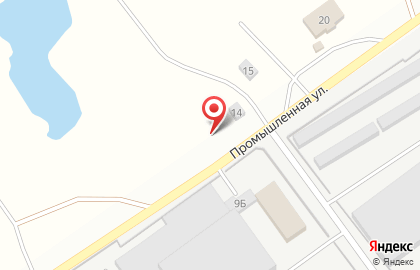 Киоск по продаже хлебобулочных изделий Колос на Промышленной улице на карте