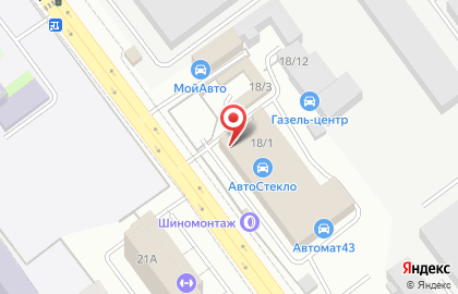 Магазин автозапчастей Лада Деталь на Октябрьском проспекте на карте