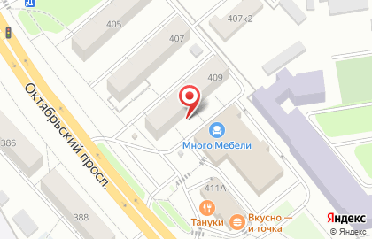 Милора на карте