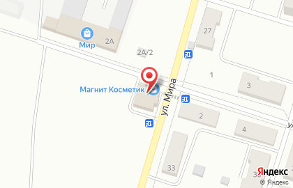 Магазин Теремок на улице Мира на карте