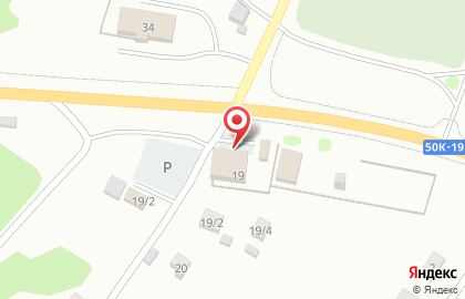 Продовольственный магазин на Трактовой улице на карте