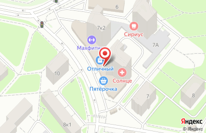Магазин тканей, ИП Уварова Е.А. на карте