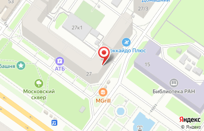 Торгово-строительная фирма АлексDoors в Октябрьском районе на карте