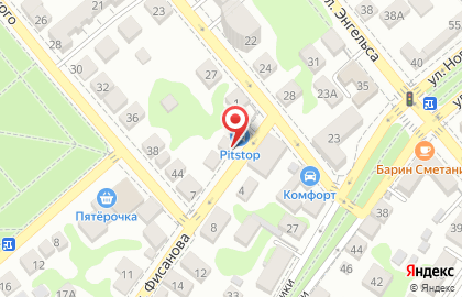 Шиномонтажная мастерская Pitstop в Новороссийске на карте