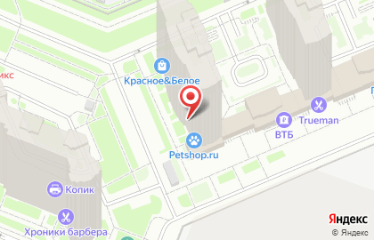 Зеленая карта на карте