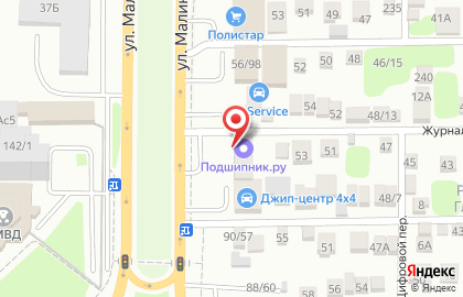 Торгово-производственная компания Агростройсервис на улице Малиновского на карте