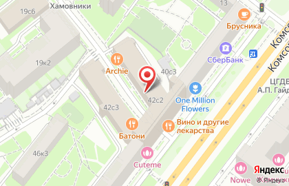 Фирма по ремонту пластиковых окон МастерРемОкон на Комсомольском проспекте на карте