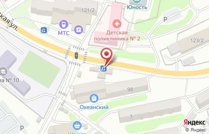 Магазин Эльф в Петропавловске-Камчатском на карте