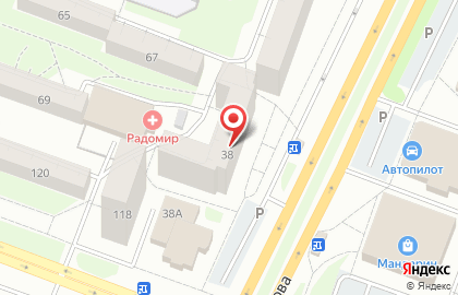 Салон Академия Красоты в Каменск-Уральском на карте